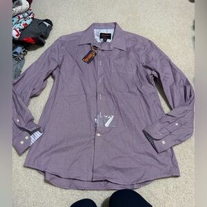 Men's Checkered Button Up Shirt